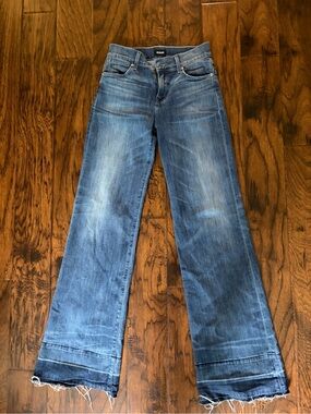 Hudson Jeans Women's Medium Blue High-Rise Stretch Denim